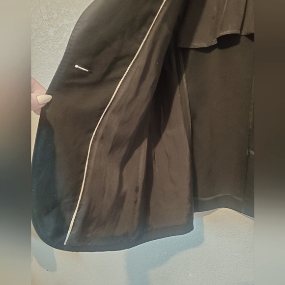 💚5/$25 Brooks Brothers Black Womens One Button Blazer Jacket Size 10 - Picture 4 of 5